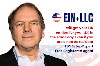 get your ein number tax id 147c letter and USA llc registration, business, boi