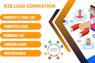 do targeted b2b lead generation, business leads, linkedin leads, prospect lists