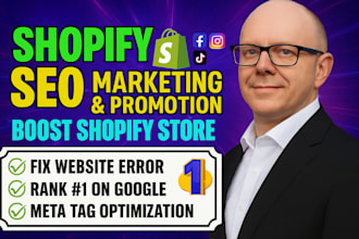do shopify SEO, improve store ranking, boost traffic and increase sales