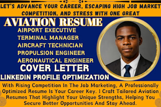 write ats optimized aviation, airline pilot, captain, aerospace engineer resume