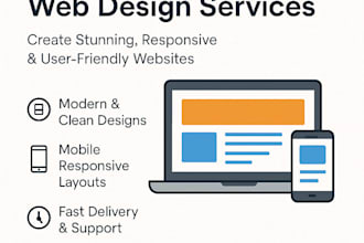 create a responsive static website in HTML and CSS