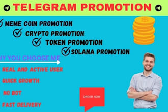 pump sol meme coin, x marketing, crypto token, nft project, telegram promotion