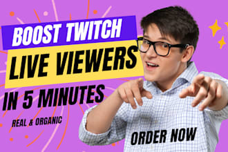 boost twitch live viewers, twitch channel promotion