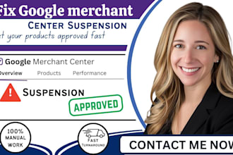 fix google merchant center suspension and shopping ads campaign