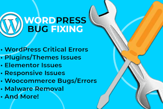 debug and fix your wordpress website issues