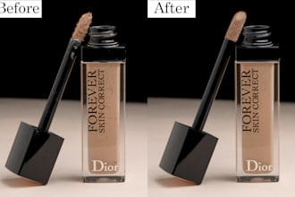 professionally retouch and enhance product photos for ecommerce