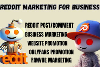 do reddit post marketing for onlyfans chatter fanvue and x ad blog management