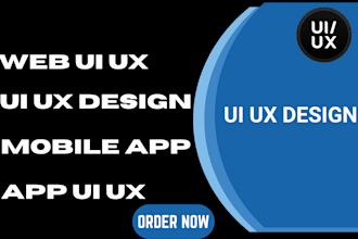 design UI UX design for mobile app using figma website UI UX design app design