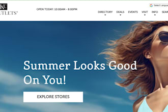 design a high converting clothing website, women and men clothing store