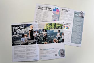 design eye catching marketing materials