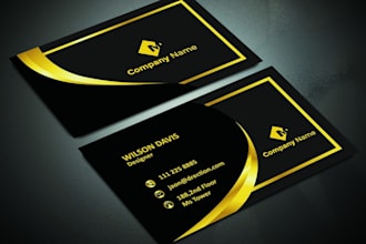design professional and unique business cards