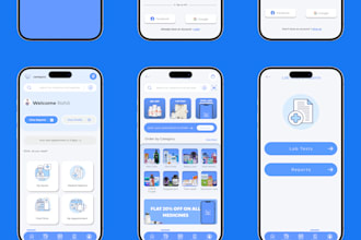 be your UI UX designer for clean mobile or web app design