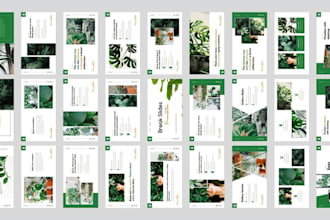 design stunning powerpoint, canva, or google slides presentations and keynote