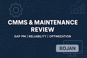 review and optimize your cmms, eam system