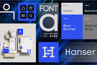 design brand logo and style guide