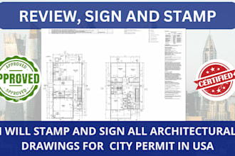 architectural drawing engineering drawing stamp city permits mep floor plan