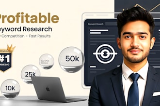 do profitable low competition SEO keyword research for fast website ranking