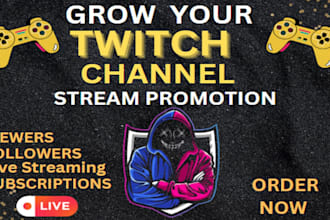 promote and bring live viewers to your twitch channel