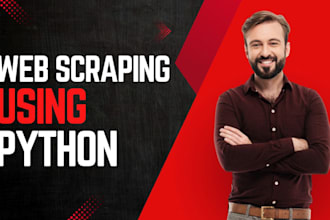 do python web scraping and data extraction using selenium