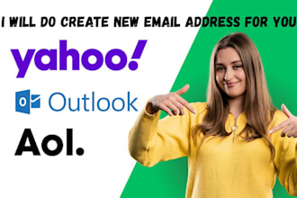 do create email address yahoo and outlook only