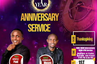 design sunday service posters, church flyers, events, worship ads, and logo