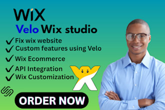 fix custom wix velo, wix velo code, wix database wix studio wix velo website