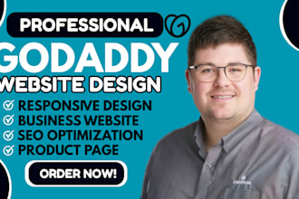 create godaddy website design godaddy website redesign and website development