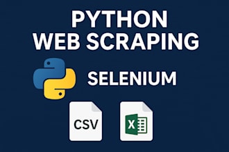 build a custom python web scraper for automated data extraction