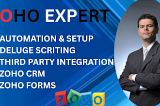 optimize zoho CRM, automate workflows and supercharge marketing with zoho expert