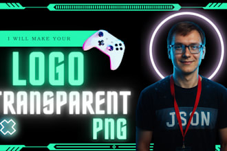 make your logo background transparent in high quality png format