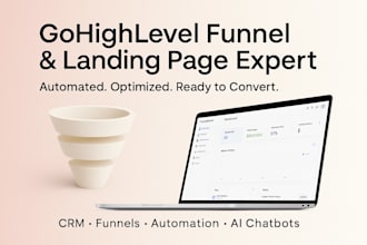 be your gohighlevel landing page gohighlevel sales funnel go high level expert