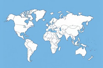 do vector tracing of logo, map, illustration, and image