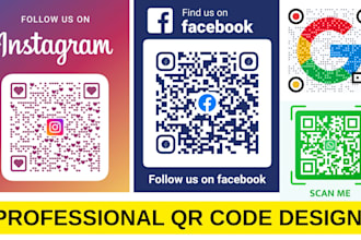 create professional custom qr code generator with logo in 3 hours