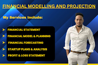 financial projections, cash flow, profit and loss, forecast, financial modelling