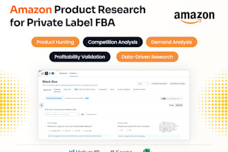 do profitable amazon product research using helium10