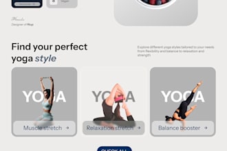 design a landing page for you in framer