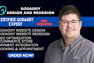 design godaddy website godaddy ecommerce and godaddy website development