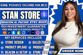 setup stanstore, stanstore marketing, tiktok shop, beacons ai, gumroad, payhip