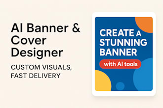 design a custom banner, cover, or thumbnail using ai tools