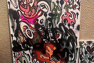 ship you raw, emotional canvas art from sugi hates art
