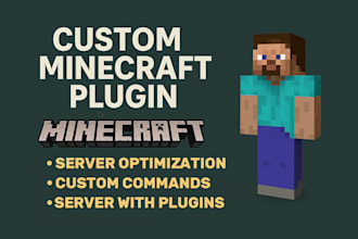 create and configure your minecraft server with plugins and mods