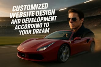 build a badass car website that shifts gears without coding