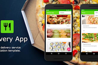 develop coffee shop app, bakery shop app, restaurant app with delivery panel