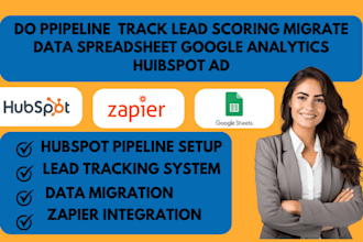 pipeline track lead score migrate data spreadsheet google analytics hubspot ad