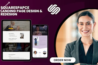build squarespace website redesign squarespace laanding page squarespace design