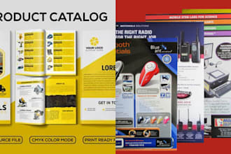 design product catalog, sell sheet, lookbook, catalog, magazine design