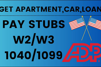 do paystub, check stubs, pay stubs, form w2, 1099 and 1040
