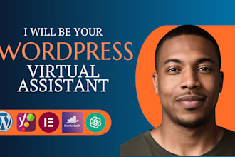 wordpress virtual assistant for admin tasks, VA, wordpress help, contents upload