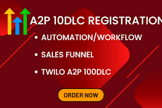 a2p 10dlc registration twilio and gohighlevel automation workflows