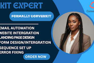 provide exceptional email marketing services using convertkit automation